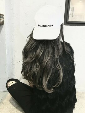 ルモア(RUMOR) Rumor×外国人ハイライト3Dカラー『ラベンダーグレージュ』