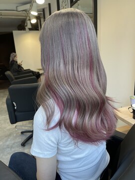 ラフ 難波店(LAFF) #黒髪#ボブルフ#ネビージュ#小顔#ワンレン