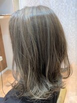 アズールサン 草加西口店(azule-sun)&nbsp;大人かわいいヘア　ハイライト　サンドベージュ[草加駅]