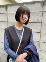 タロ(TALO)&nbsp;【TALO】ストレートでキマる。デザイン性のあるボブ