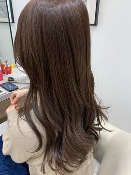 ガレリアエレガンテ 栄店(GALLARIA Elegante) まろやかブラウン　×   ロング