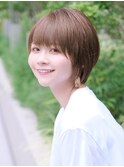 20代30代40代◎小顔ショートボブチョコレートカラー新宿代々木