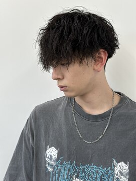 ロンド ローガン 名駅(Lond LOGAN) ツイストスパイラルパーマ　メンズカット　名古屋　眉毛