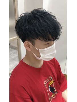 スキル 渋谷(SKILL) 刈り上げ無造作マッシュ