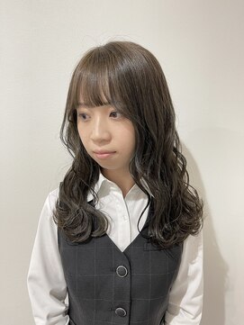 ヘアステーションフラット(HAIR STATION FLAT) 透明感グレージュ