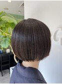 丸みショートボブ