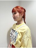 ビビットオレンジカラー