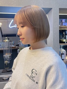 ロンド 表参道店(Lond) ピンクベージュ マチルダボブ