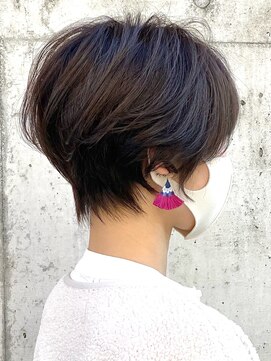 トト 船橋店(toto.) 黒髪/グレーベージュ/レイヤーロング/前髪パーマ[西船橋/津田沼]