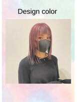 アエル(AELU) Design color pink×Black