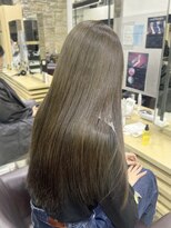 ゼスト 吉祥寺店(ZEST)&nbsp;【籠倉】ブリーチなしオリーブグレージュ髪質改善トリートメント
