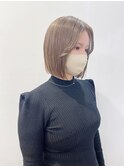【松戸 藤原】ストレートボブセンターパート