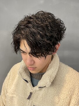 バース 梅田中崎町店(BIRTH) 波巻きパーマ波巻きツイストスパイラルパーマセンターパート