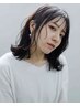 低刺激☆オーガニックカラー+オージュアTR☆炭酸泉付 ￥8500 