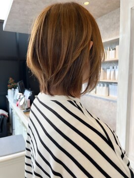 キャアリー(Caary) 福山人気20代30代40代50代レイヤーミディアムベージュカラー簡単