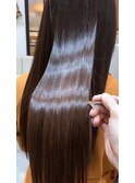 髪質改善ストレート