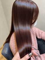 ネウィ 大分中央町店(newi)&nbsp;濱野《@rina.hamano》艶×レッドブラウン！