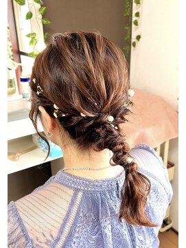 ジェキータ 京都駅前店(GEKITA) ゆるふわ編みおろし【京都/ヘアセット】