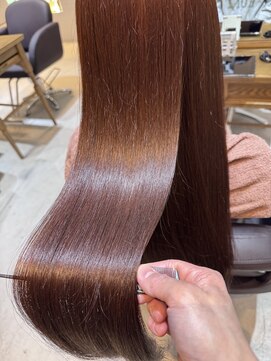 ジーナ 勝どき(Zina) 髪質改善/ピンクベージュ