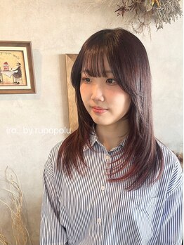イロバイルポポル(iro...by rupopolu)の写真/☆笑顔いっぱい！注目のStylist　mai・yuka☆トレンドを抑えた最旬のスタイルを叶えます★