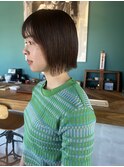 ◯切りっぱなしボブ【那覇美容室STACY】