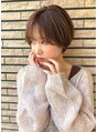 ヘアリゾート ラグーン(hair+resort lagoon)&nbsp;『くびれショート』ハイライトベージュで柔らかい印象に♪