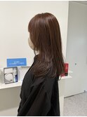 髪質改善トリートメント配合カラー　ピンクベージュ