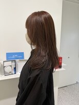 シーバイラヴィズム けやき通り2号店(Sea by LUVISM)&nbsp;髪質改善トリートメント配合カラー　ピンクベージュ