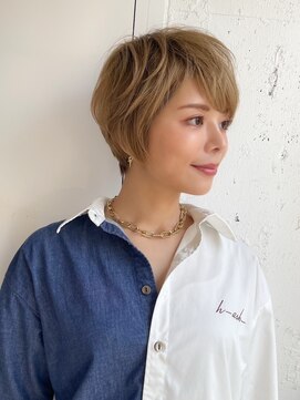 ロイズ 自由が丘(Roys) 【Roys 自由が丘】ショートボブ/ショートヘア/髪質改善/30代40代