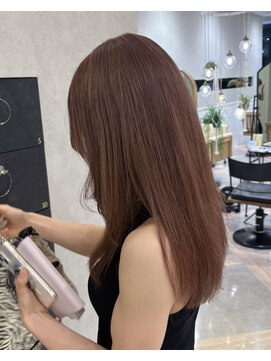 ザザ シンジュク(ZA/ZA shinjuku) 夏のピンクオレンジカラー