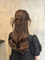 エイミー 伏見店(aemii)&nbsp;カチモリハーフアップ