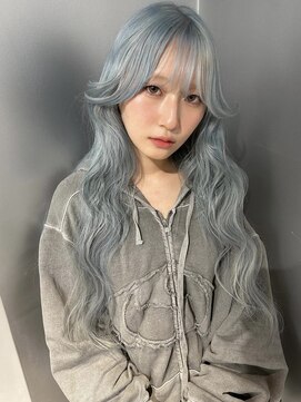 ペレ アネックス 大阪梅田茶屋町店(PELE ANNEX) くびれヘア/アプリコットオレンジ/夏のヘアアレンジ/梅田