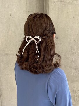 エイミー 伏見店(aemii) ハーフアップ