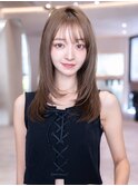 ザクザクレイヤー/大人かわいい20代30代/透明感カラー