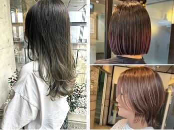 スーリール 赤坂店(Sourire)の写真/白髪を染める、ぼかす、なじませる。様々な方法で白髪の悩みを解決!