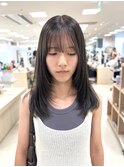 レイヤーカット/ワンカールレイヤー/オリーブベージュ/平塚/湘南