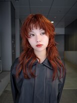 ギークス(GEEKS)&nbsp;【GEEKS渋谷】ハッシュカット/ウルフ/顔周りレイヤー/ハイトーン