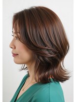 ヘアアンドネイルイミュン(Hair&Nail immune)&nbsp;ツヤカラー30代40代50代髪質改善白髪染めハイライト藤沢