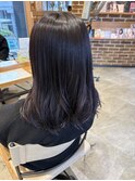 ふんわりセミロング