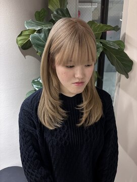 ロンドウェグ(RONND weg) ブロンドベージュ