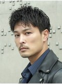 大人サーフカールルーズパーマアクティブショート