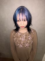 アルレン(Allen)&nbsp;ルーツカラー/ブルーブラック「宇都宮/ブリーチ」