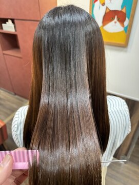 セレスト 福岡天神店(CELESTE) 髪質改善イノアカラーナチュラルブラウン