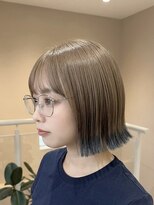 エミューバイメルシー(emmu by MERCI)&nbsp;エンドカラー×ミルクティ 20代30代