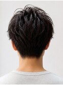 波巻きツイストスパイラル/リバースセンターパート/ニュアンス