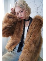 アンジェリカ 立町店(ANGELICA)&nbsp;ブロンドボブ　切りっぱなしボブ　金髪