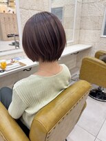 ティンク 天神(Tink) まとまりやすいショートボブ×縮毛矯正