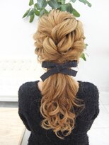 リサ 恵比寿(risa.)&nbsp;ゆるっと低めのポニーテール☆