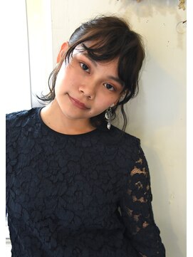 ユノ(juno) 【Lepes】ミディアムボブのハーフアップヘアアレンジ♪