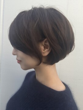 ルーファス 恵比寿 渋谷(Ruufus) トップふんわりニュアンスショートボブ【Ruufus恵比寿渋谷】